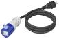 Preview: Adapterkabel 150cm 3x2,5mm², von Schuko Stecker nach CEE Kupplung