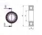 Preview: Radlager DIN 6004 Kugellager