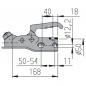 Mobile Preview: Kugelkupplung Alko AK 160 Ausf. B