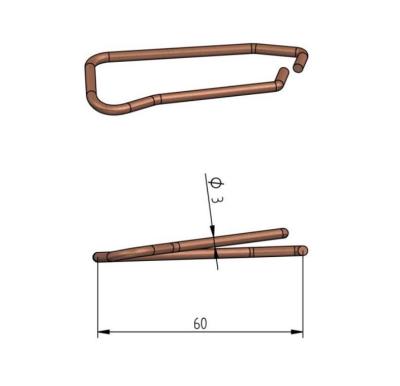 Federsicherung Winkelhebel Gr.1 rechts