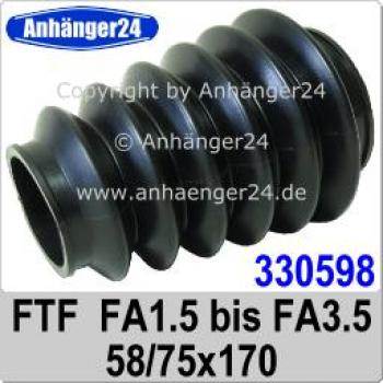 Faltenbalg FTF FA1.5 + FA2.5 + FA3.0 + FA3.5