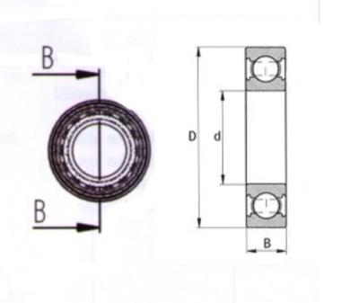 Radlager DIN 6304 Kugellager