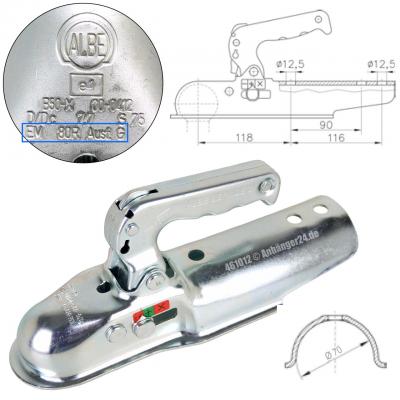 Ball Coupling Winterhoff WW8-D45 â§Â„45 11 1860738 - 1028 | - Trailer Parts - Foto 11