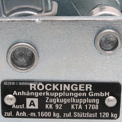 462010 | Rockinger DDR KK92 Ausf. A - Kupplung 1600kg Ø70 M12