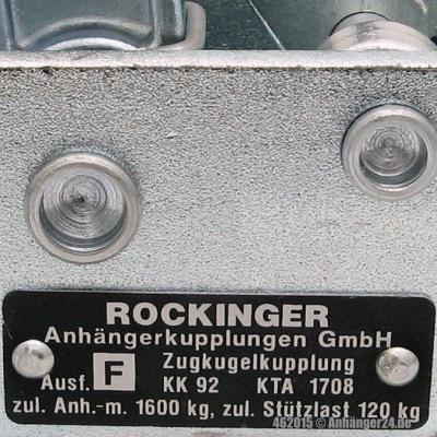 462015 | Rockinger DDR KK92 Ausf. F - Kupplung 1600kg V60/70 M12