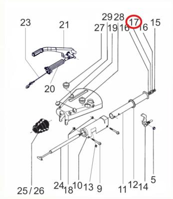 Alko Hartgummischeibe 150V / 200V