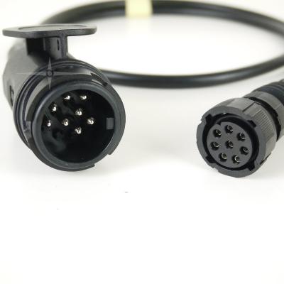 652020 | Aspöck Kurzkabel 130cm 13-pol. Stecker auf 8-BA