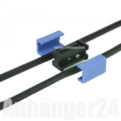 657025 | DC-Rechteck-Kabel 2x0,75 mm² (Meterware)