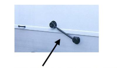 720601 I Westfalia Gasfeder-Set für GFK-Haube 600 N