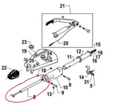 335155 | AL-KO 200V - Stoßdämpfer OEM 690388