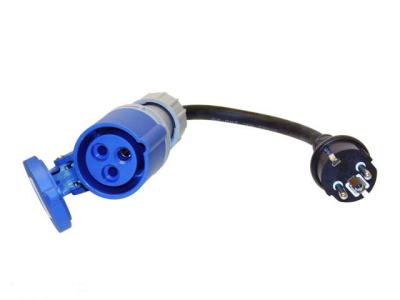 Adapter Kabel 220V CEE-Kupplung mit Schuko-Stecker