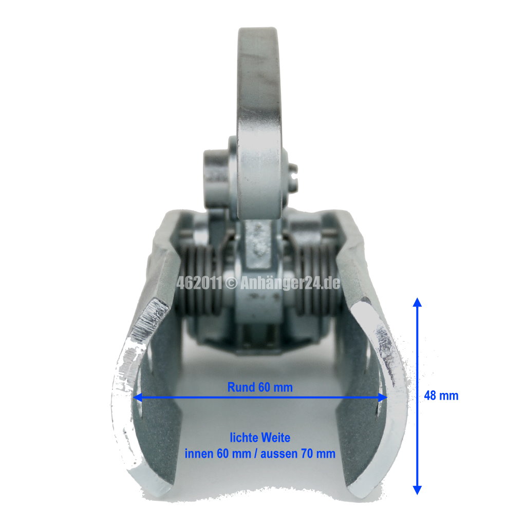 Rockinger KK92B Zugmaul Rund 60mm 1600KG 