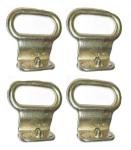 Gurthaken Barthau Top Zurr 21 mit Magnet 4er SET