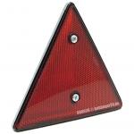 Dreieckrückstrahler Rot mit Metall + Schrauben